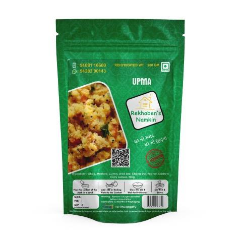 Rekhaben's Namkeen Upma | Ready To Eat 180 gms