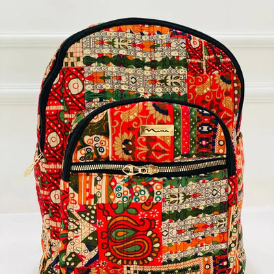 The Morvi Red Backpack