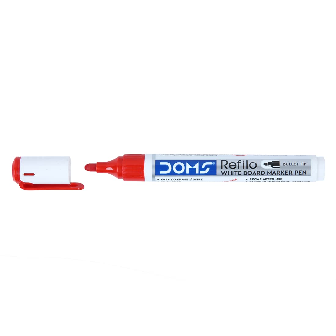Doms Refilo Non-Toxic Hi-Tech Refillable White Board Marker Pen