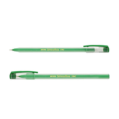 Win Smoothie Ball Pens | Blue Ink, 100 Pcs | Lightweight & Colourful Sparkle Body Design | Use and Throw Ball Pens | For One Time Use | Firm Grip for Comfortable Writing | 0.7mm Tip for Smooth Flow of Ink | Multicolour Fluorescent Body Ball Pen Set
