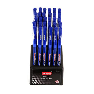 Reynolds Fastline 0.7mm Ball Pen - Dispenser Ink, Pack of 30