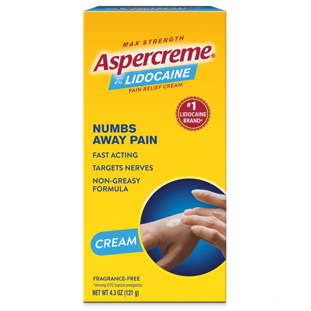 Aspercreme XL Patches with Lidocaine 4%