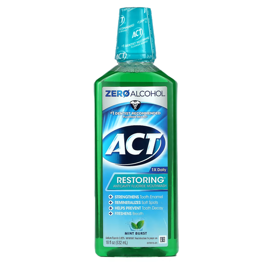 ACT Restoring Anticavity Mouthwash 18 oz