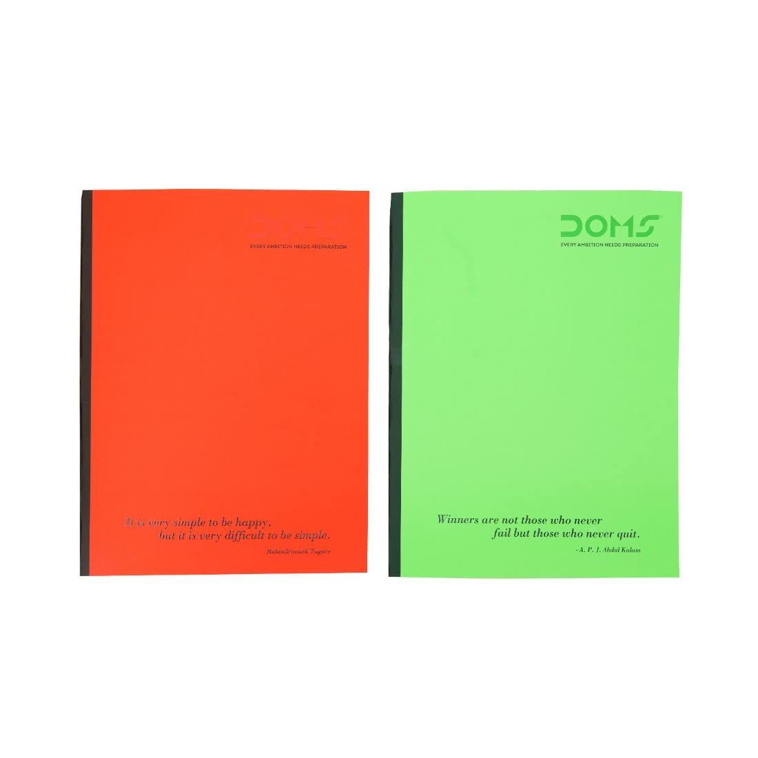 Doms Neon Series Soft Bound Notebook -  Single Line