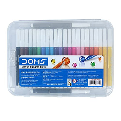 Doms Aqua 24 Shades Watercolour Sketch Pen Set