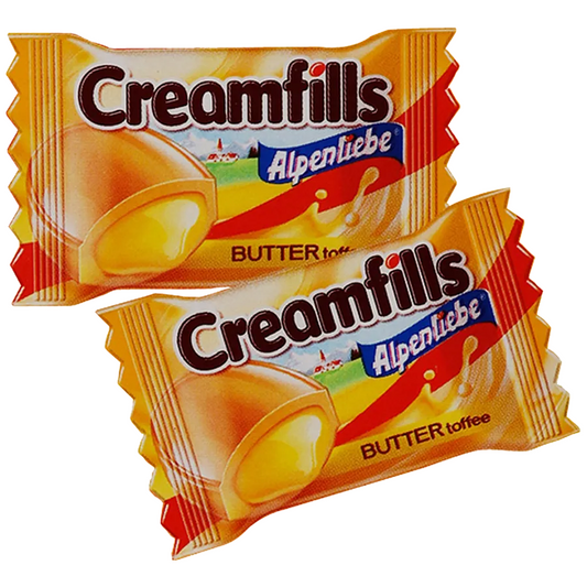 ALPENLIEBE Creamfills Butter Toffee Candy, 3.8G