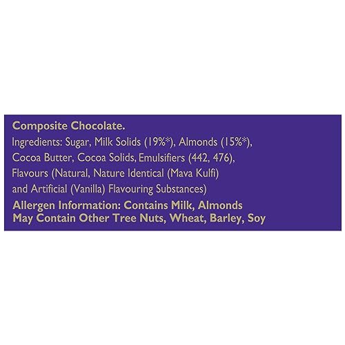 Cadbury Dairy Milk Nutty Kulfi Madbury Chocolate Bar, 36 g (Pack of 10)