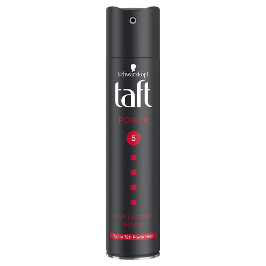 5Ks Schwarz Kopf Taft Power 5 Hair Lacquer Hold Up to 72 hours Power Hold | No Residues | No Weighting Down (250 ML)