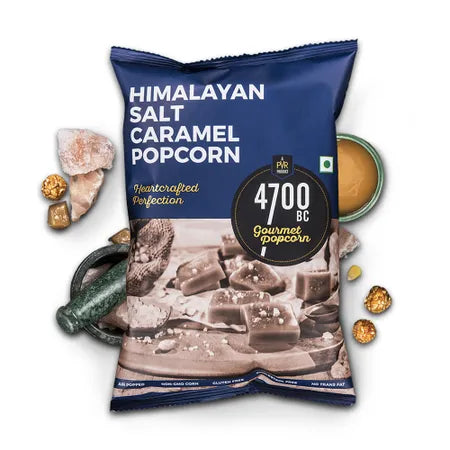 4700BC Gourmet Popcorn Himalayan Salt Caramel - 125GM
