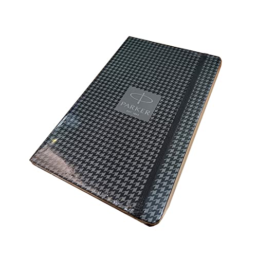 Parker Beta Premium Roller Ball Pen with A5 Houndstooth Print Notebook - Blue Ink, Pack Of 1