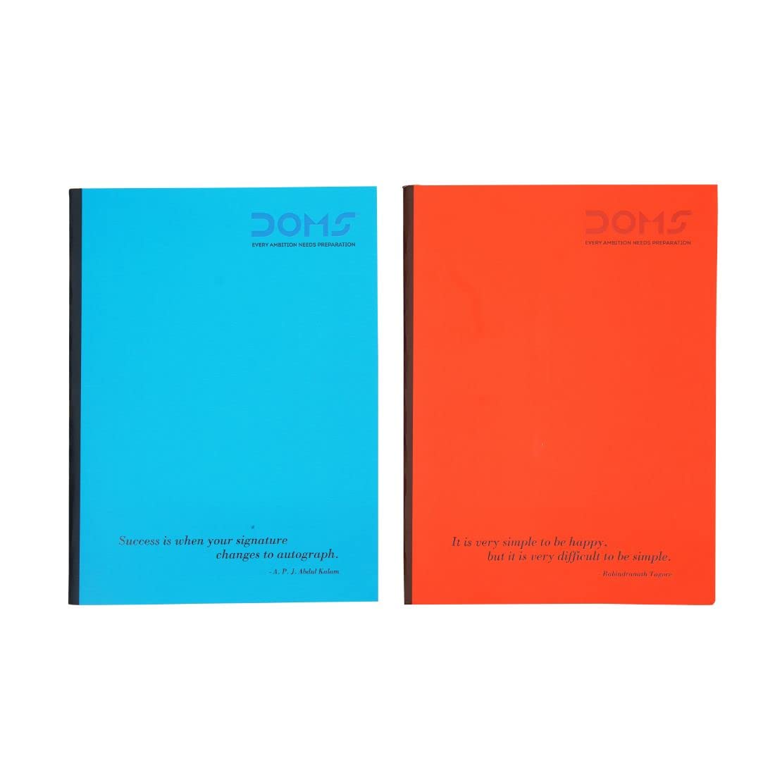 Doms Neon Series Soft Bound Notebook - Unruled