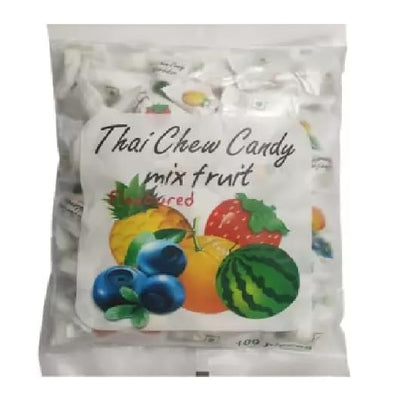 3x Haoliyuan Thai Chew Candy Mix Fruit Flavoured Mixed Candy - 350g each - 300pcs total - Pack of 3
