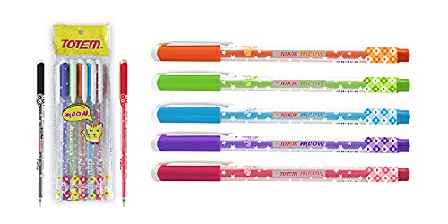 Totem Meow Ball Pen PK 60Blue,30Black&10Red