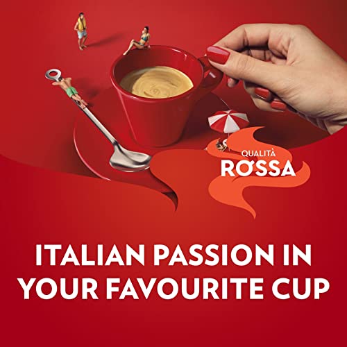 4x Lavazza Qualita Rossa Ground Coffee Pouch, (Pack of 4 - 250 g each)