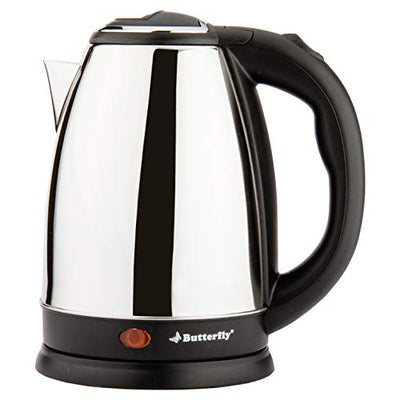 Butterfly EKN 1.8L 1500 Watt Electric Water Kettle (Stainless Steel) (Indian Plug)