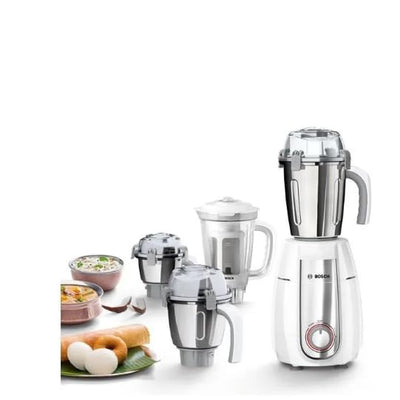 Bosch TrueMixx 750W Mixer Grinder (White) (Indian Plug)