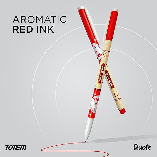 Totem Quote Pens 30 Pcs Red