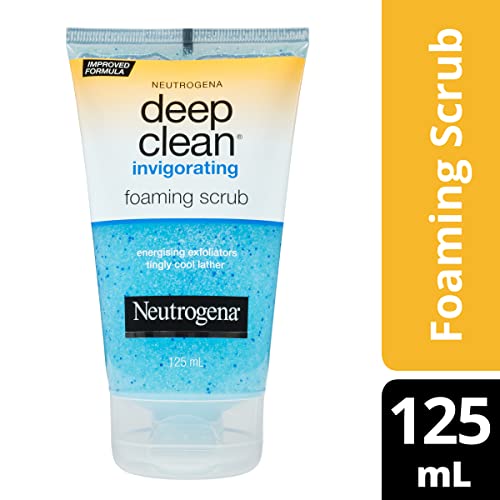 Neutrogena Deep Clean Invigorating Foaming Scrub, 4.2 Ounce