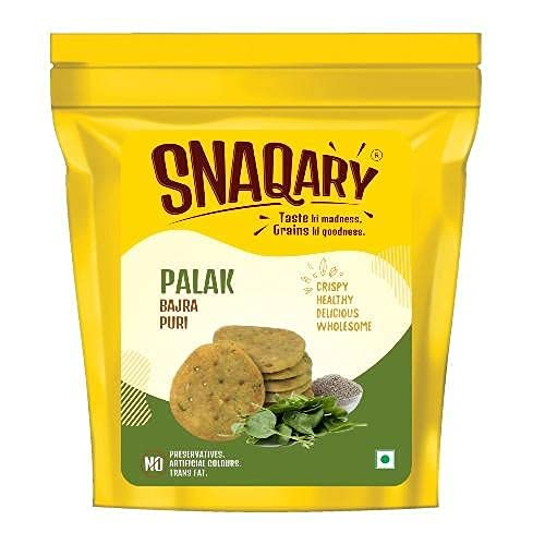 Bajra Puri/Mathri/Mathi (Palak Bajra Puri/Mathri/Mathi