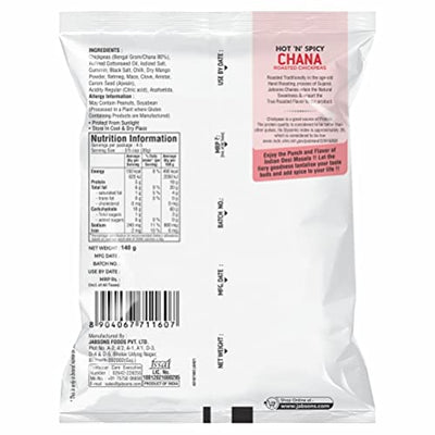 Jabsons Hot 'n' Spicy Chickpeas 150G