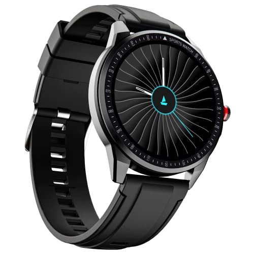 boAt Flash Edition Smart Watch with Activity Tracker, Multiple Sports Modes, 1.3" Screen, 170+ Watch Faces, Sleep Monitor, Gesture, Camera & Music Control, IP68 & 7 Days Battery Life(Lightning Black)