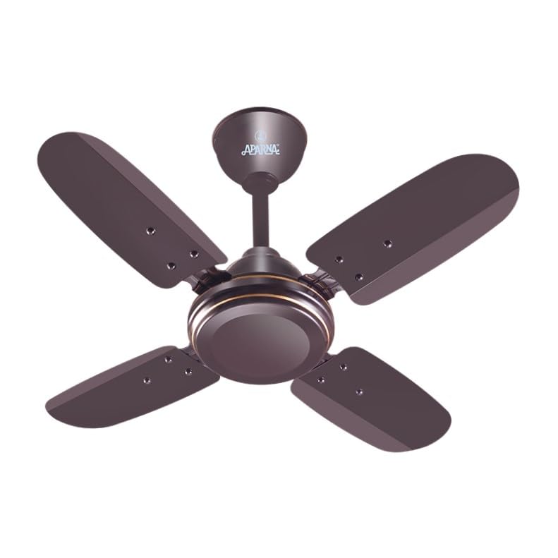 Aparna Swift 600 mm (24 inch) High-Speed Ceiling Fan (Metallic Brown)