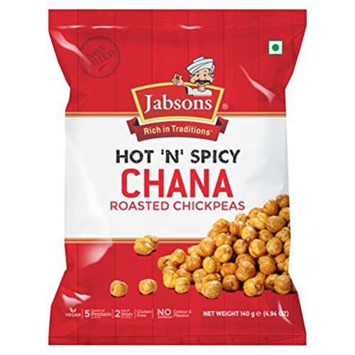 Jabsons Hot 'n' Spicy Chickpeas 150G