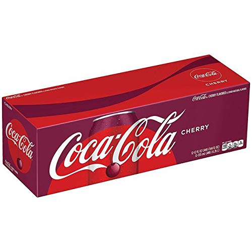 Coca-Cola Cherry Coke, 355 Millilitre, Vegetarian