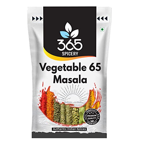 365 SPICERY Vegetable 65 Masala - Authentic Blend for Exquisite Flavors - 100% Pure, NO Preservatives, NO MSG - 500 gm
