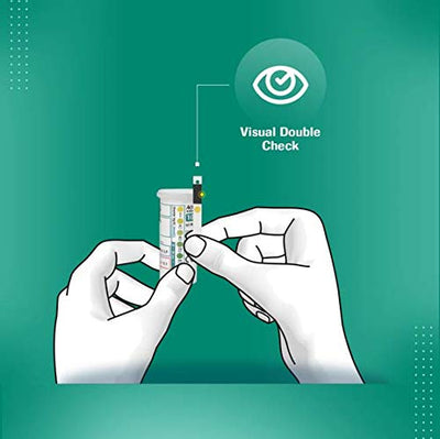 Accu-Chek Active Blood Glucose Glucometer Kit With Vial Of 10 Strips, 10 Lancets And A Lancing Device Free For Accurate Blood Sugar Testing