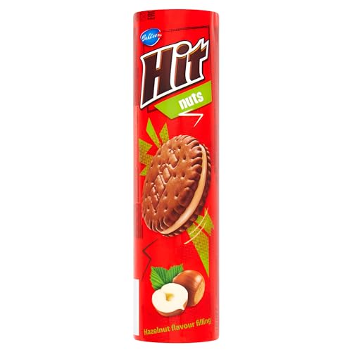 Bahlsen Hit Nuts Cream Biscuit, 220g (Imported UK)