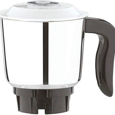 Butterfly Smart 750 Watts Mixer Grinder with 4 Jars | 3 Stainless Steel Multipurpose Jars & 1 Juicer Jar | ABS Body | Heavy Duty Motor | 2 Years Manufacturer's Warranty | Grey