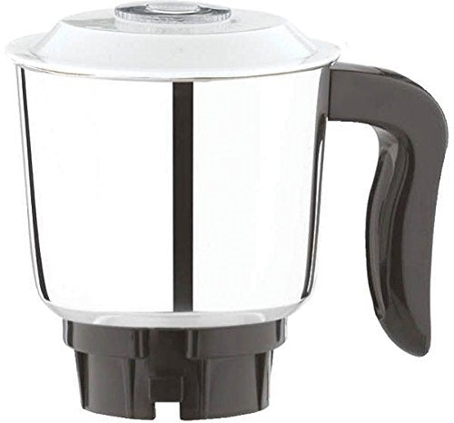 Butterfly Smart 750 Watts Mixer Grinder with 4 Jars | 3 Stainless Steel Multipurpose Jars & 1 Juicer Jar | ABS Body | Heavy Duty Motor | 2 Years Manufacturer's Warranty | Grey