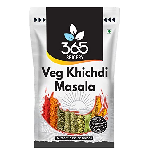 365 SPICERY Veg Khichdi Masala | Authentic Flavor for Indian Cuisines | 100% PURE, NO Preservatives, NO MSG - 100 gm
