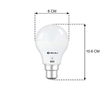 Bajaj Ivora Hb Led Lamp 9W Cdl Cool Daylight | Energy Efficient | Environment Friendly | Ir, Uv Free | 3.5 Kv Surge Protection | Led B22 Bulb For Home | (Pack Of 10) | 1 Yr Warranty