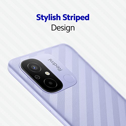 Redmi 12C (Lavender Purple, 4GB RAM, 64GB Storage) | High Performance Mediatek Helio G85 | Big 17cm(6.71) HD+ Display with 5000mAh(typ) Battery