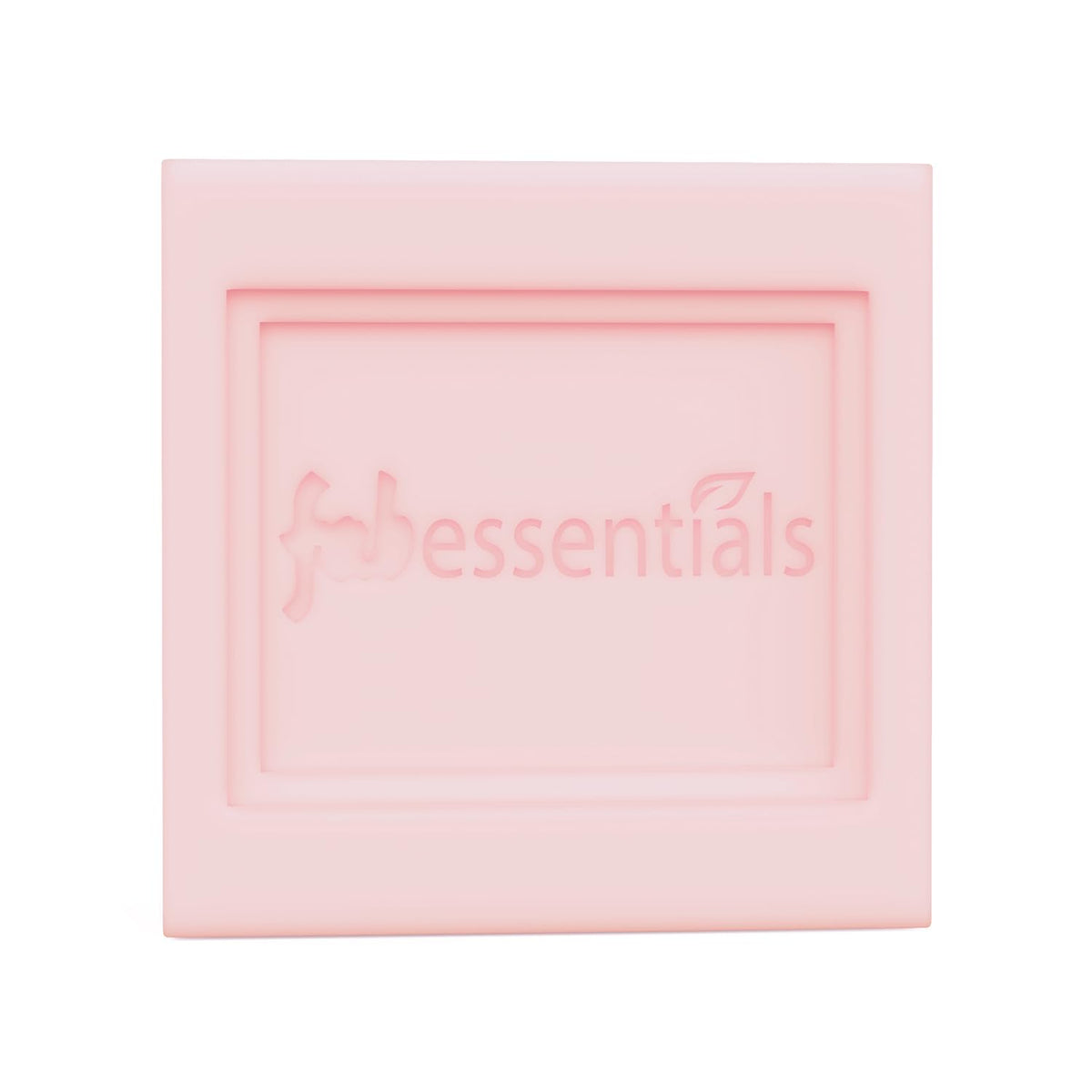 8x Fabessentials Rose & Milk Handmade Bathing Bar | 100% Organic | with Coconut Oil & Vitamin E | Cleanses, Nourishes & Brightens Skin | Vegan & Palm-Oil Free - 100 gm Pack of 8