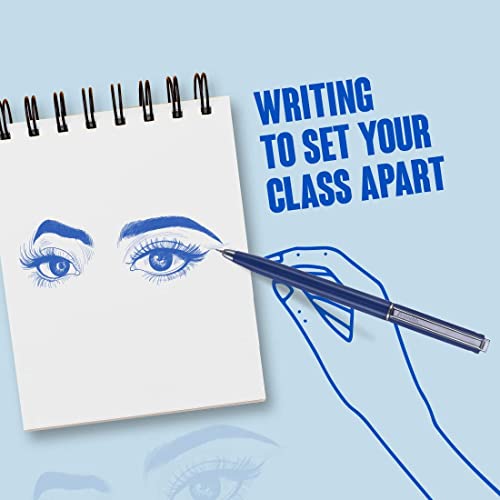 Reynolds Jetter 0.7mm Ball Pen - Blue Ink, Pack of 10