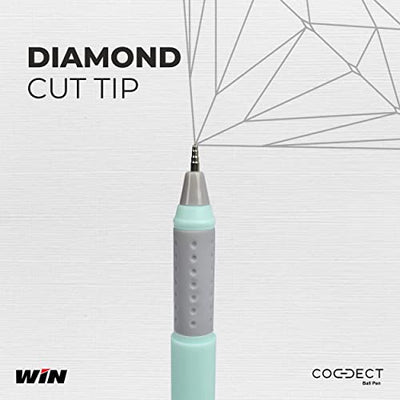 Win Connect 0.7mm Tip, 40 Pcs (20 Blue Ink & 20 Black Ink)