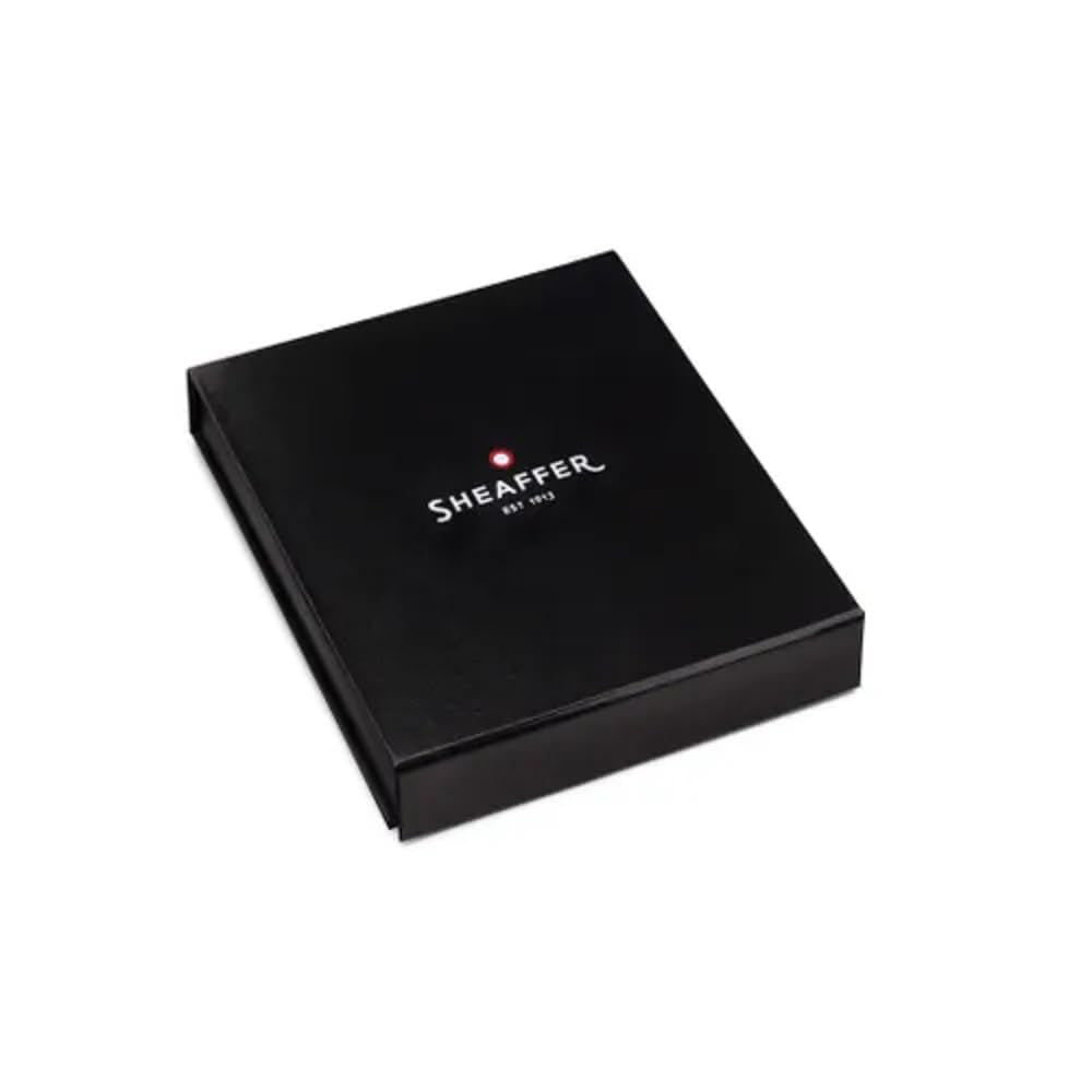 Sheaffer Gift Set VFM Ballpoint Pen With A6 Notebook Excessive Red With Chrome Trims | Premium Pen Gift Sets