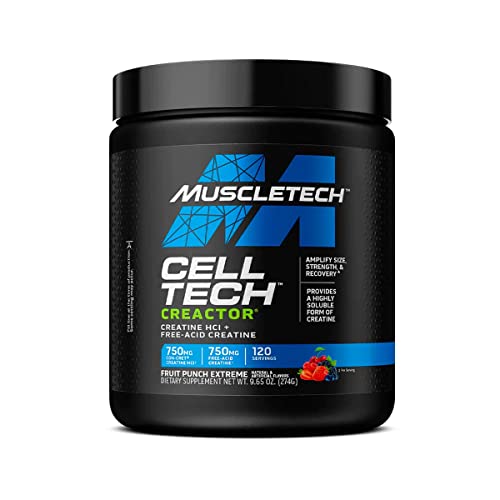 Muscletech Creactor 120 Servings Fruit Punch Extreme