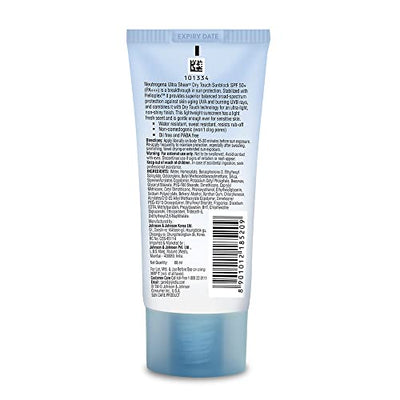Neutrogena Ultrasheer Sunscreen SPF 50+ , 80g