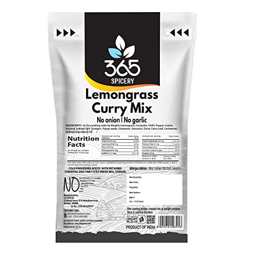 365 SPICERY JAIN Lemongrass Curry Mix - 500 gm