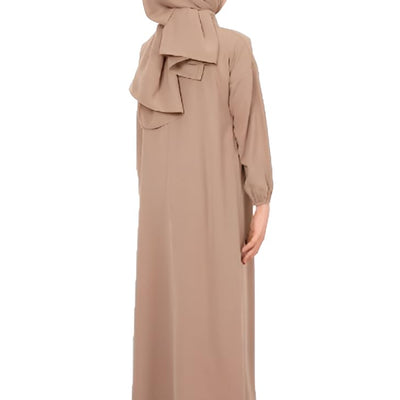 40 inch Long Burqa for Kids (Skin)