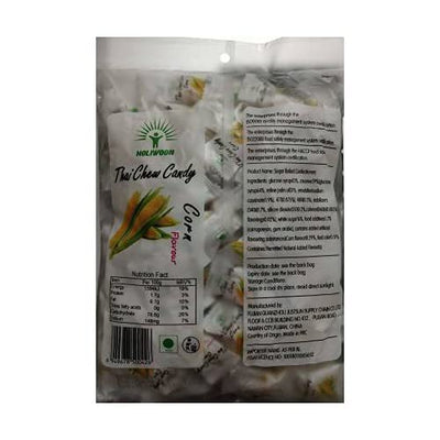 3x Haoliyuan Thai Chew Corn Flavored Candy - 350g each - 300pcs total - Pack of 3