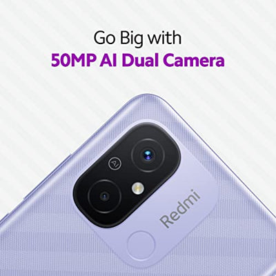 Redmi 12C (Lavender Purple, 4GB RAM, 64GB Storage) | High Performance Mediatek Helio G85 | Big 17cm(6.71) HD+ Display with 5000mAh(typ) Battery