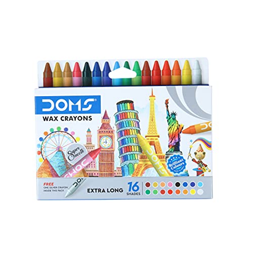 Doms Colouring Smart Kit Mega Gift Pack | Colouring Set for Kids | Best for School, College & Office | 20 Assorted Items | Colour Pencil, Wax Crayons, Sketch Pen, Drawing Book Stationery