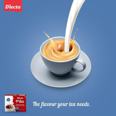 D'LECTA Milke, No Preservatives (100 Cups of 10g Each)