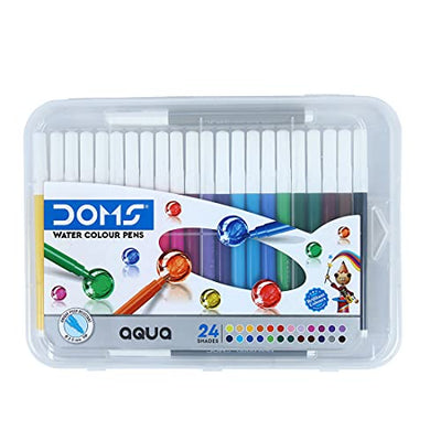 Doms Aqua 24 Shades Watercolour Sketch Pen Set