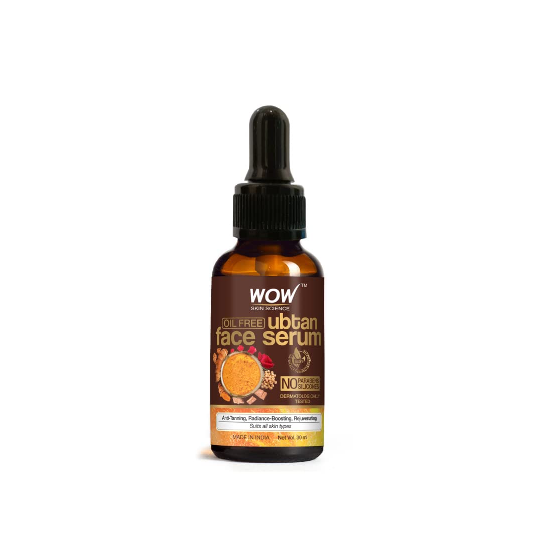 4x WOW Skin Science Ubtan Face Serum - 30 ml - Pack of 4